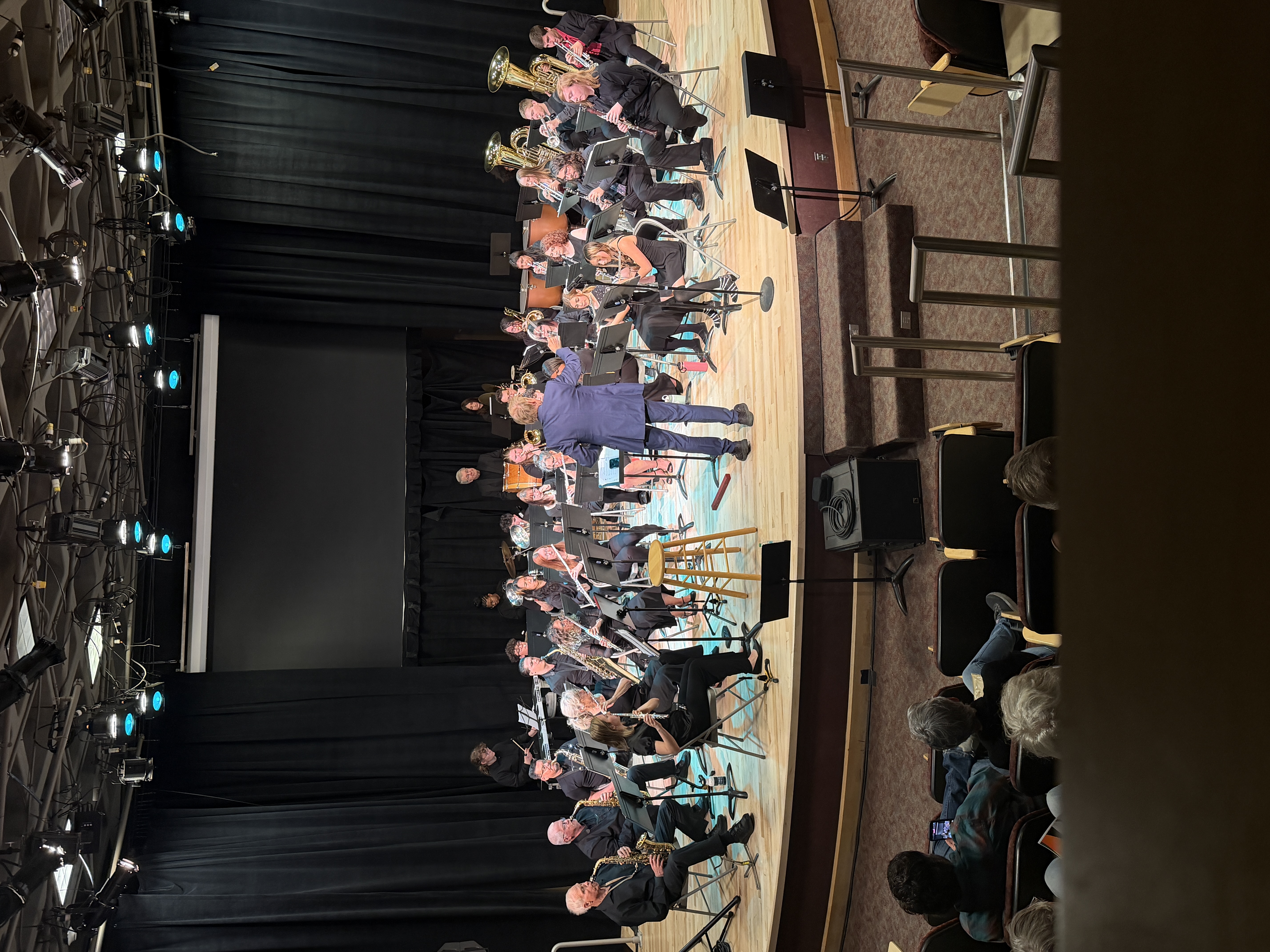 High school students earning college music credits at Arapahoe Community College