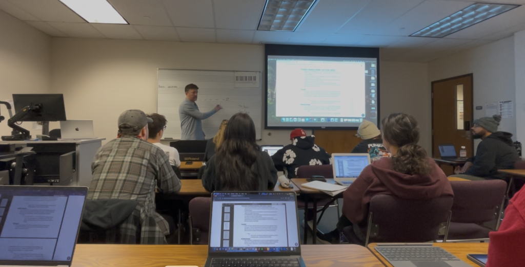 Jason Teaching at ACC Music Business Career Paths